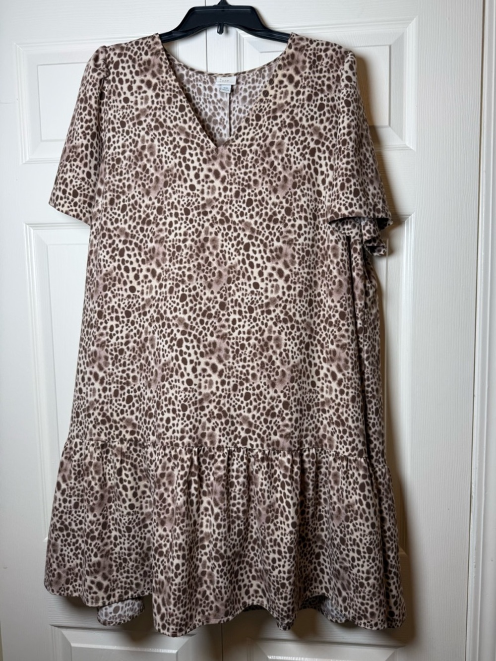 A New Day Leopard Print Dress XXL